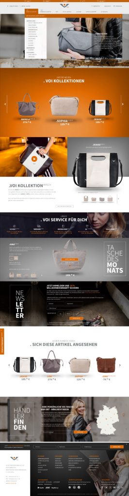 Shopware 5 E-Commerce Projekt Design